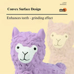 Durable Alpaca Shape Chew Toy with Squeaky for Dog - GreenFur