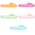 Durable and Floating Dog Chew Toys with Fishbone Slipper Shape - GreenFur