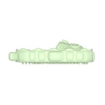 Durable and Floating Dog Chew Toys with Fishbone Slipper Shape - GreenFur