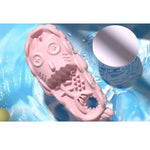 Durable and Floating Dog Chew Toys with Fishbone Slipper Shape - GreenFur