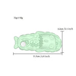 Durable and Floating Dog Chew Toys with Fishbone Slipper Shape - GreenFur