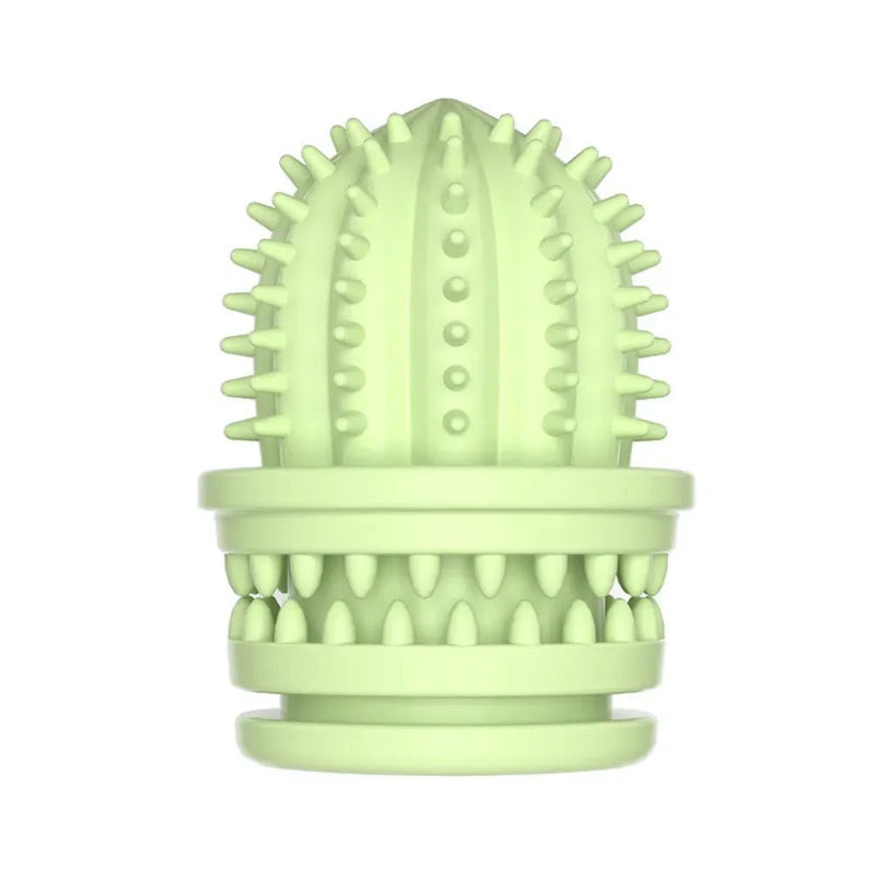 Durable and Floating Dog Chew Toys with Succulent Plant Shape - GreenFur