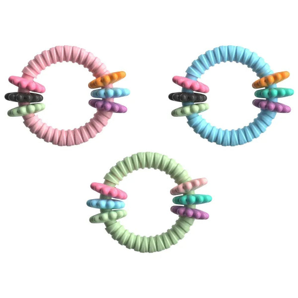 Durable and Interactive Flower Ring Chew Toy for Dogs - GreenFur