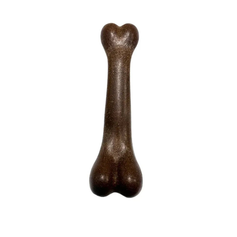 Durable Beef Scented Chew Bone Dog Toy - GreenFur