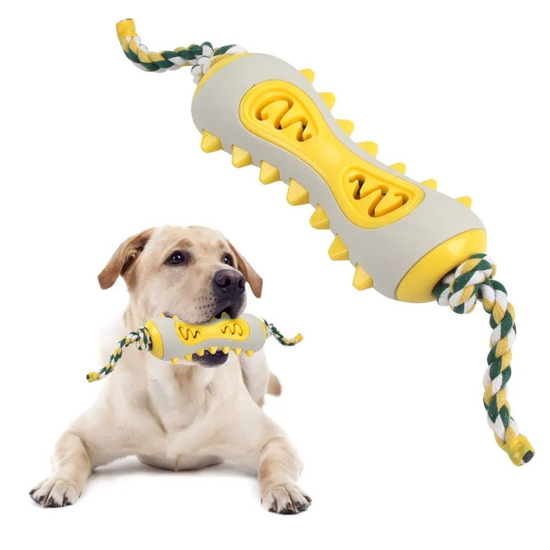 Durable Bone Shaped Chew Toy for Dogs Food Dispensing - GreenFur