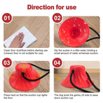 Durable Bone Shaped Chew Toy for Dogs with Suction Cup Food Dispensing - GreenFur