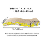 Durable Cat Scratching Board Corrugated Cardboard Scratcher - GreenFur