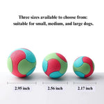 Durable Chew Ball Interactive Toy with Vibrant Colors for Dog - GreenFur