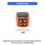 Durable Chew Cube Dog Anxiety Toy Squeaky Inside - GreenFur