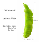 Durable Chew Resistant Cucumber Shape Chew Toy for Dogs - GreenFur
