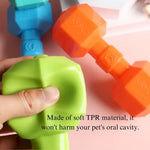 Durable Chew Stick Bite Resistant TPR Toy with Squeaky for Dogs - GreenFur