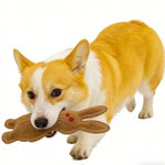 Durable Cow Leather Squeaker Inside Pet Dog Toy - GreenFur
