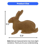 Durable Cow Leather Squeaker Inside Pet Dog Toy - GreenFur