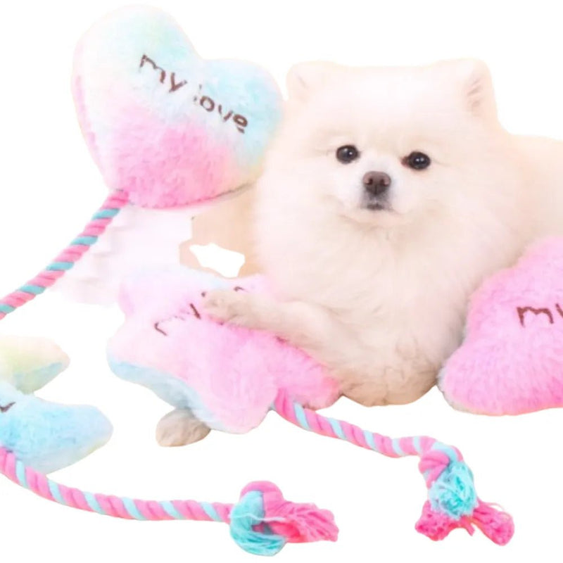 Durable Cute Design Squeaker Pet Dog Toy - GreenFur