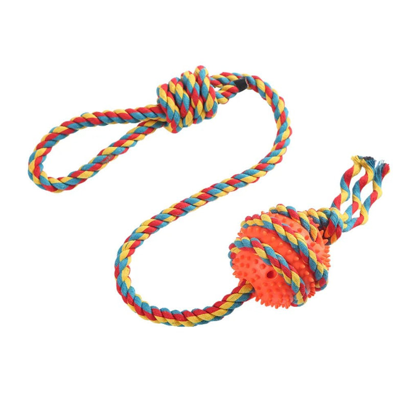 Durable Dog Chew Toy for Interactive Tug and Fetch Play - GreenFur