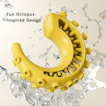Durable Dog Chew Toy Treat Dispenser, Octopus Tentacle - GreenFur