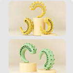 Durable Dog Chew Toy Treat Dispenser, Octopus Tentacle - GreenFur
