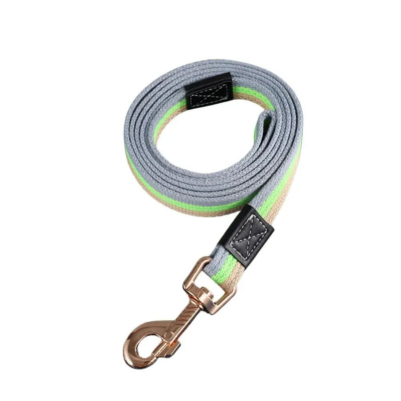 Durable Extended Canvas Leash for Large Dogs - GreenFur