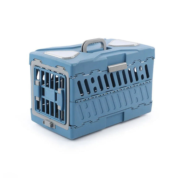 Durable Hard - Sided Dog Carriers Collapsible Pet Cat Crate - GreenFur