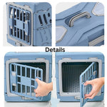 Durable Hard - Sided Dog Carriers Collapsible Pet Cat Crate - GreenFur