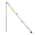 Durable High - appeal Silent Cat Teaser Wand with Thickened Handle - GreenFur