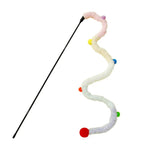 Durable High - appeal Silent Cat Teaser Wand with Thickened Handle - GreenFur