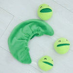 Durable Interactive Plush Dog Toy Pea for Dogs - GreenFur