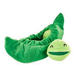 Durable Interactive Plush Dog Toy Pea for Dogs - GreenFur