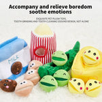 Durable Interactive Plush Dog Toy Pea for Dogs - GreenFur
