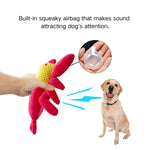 Durable Interactive Plush Lobster Dog Toy with Squeaker - GreenFur