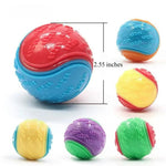 Durable Interactive TPR Chew Ball for Small Dogs - GreenFur