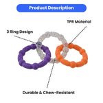 Durable Interactive Tug of War Ring Toy for Dogs Chewing - GreenFur