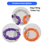 Durable Interactive Tug of War Ring Toy for Dogs Chewing - GreenFur