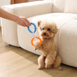 Durable Interactive Tug of War Ring Toy for Dogs Chewing - GreenFur