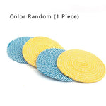 Durable Knot Rope Frisbee Dog Toy Bite - Resistant - GreenFur