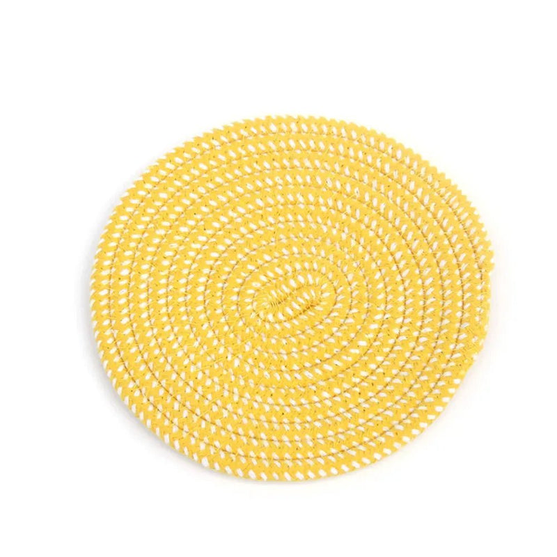 Durable Knot Rope Frisbee Dog Toy Bite - Resistant - GreenFur