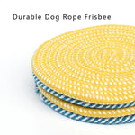 Durable Knot Rope Frisbee Dog Toy Bite - Resistant - GreenFur