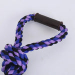 Durable Large Cotton Rope Dog Toy for Aggressive Chewers - GreenFur