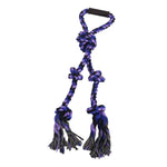 Durable Large Cotton Rope Dog Toy for Aggressive Chewers - GreenFur