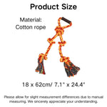 Durable Large Cotton Rope Dog Toy for Aggressive Chewers - GreenFur