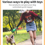Durable Leakage Food Toy Silicone Dog Chew Toy - GreenFur