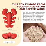 Durable Lobster - Shaped Chew Toy for Medium and Large Dogs - GreenFur