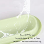 Durable Long Cat Feeding Bowl Safe PP Material Feeder - GreenFur