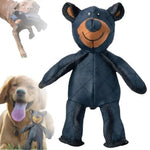 Durable Mighty Bear Dog Toy with Oxford Fabric and Squeaker - GreenFur