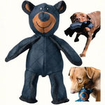 Durable Mighty Bear Dog Toy with Oxford Fabric and Squeaker - GreenFur