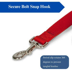 Durable Nylon Dog Leash with Bolt Snap for All Dog Sizes - GreenFur