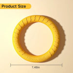 Durable Outdoor Dog Flying Disc Floating Dog Ring Toys - GreenFur
