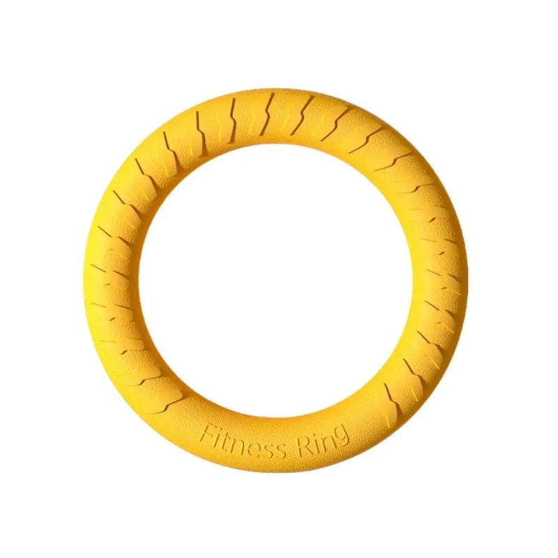Durable Outdoor Dog Flying Disc Floating Dog Ring Toys - GreenFur