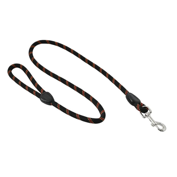 Durable Outdoor Nylon Black Rope Pet Dog Leash - GreenFur