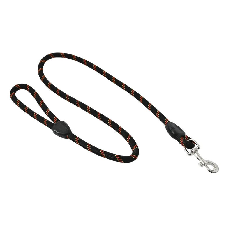 Durable Outdoor Nylon Black Rope Pet Dog Leash - GreenFur
